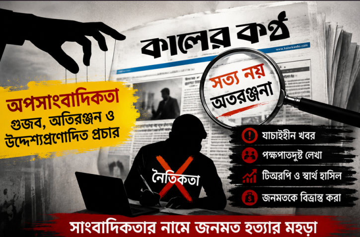 কালের কণ্ঠের অপসাংবাদিকতার বিশ্লেষণ পর্ব (৫)